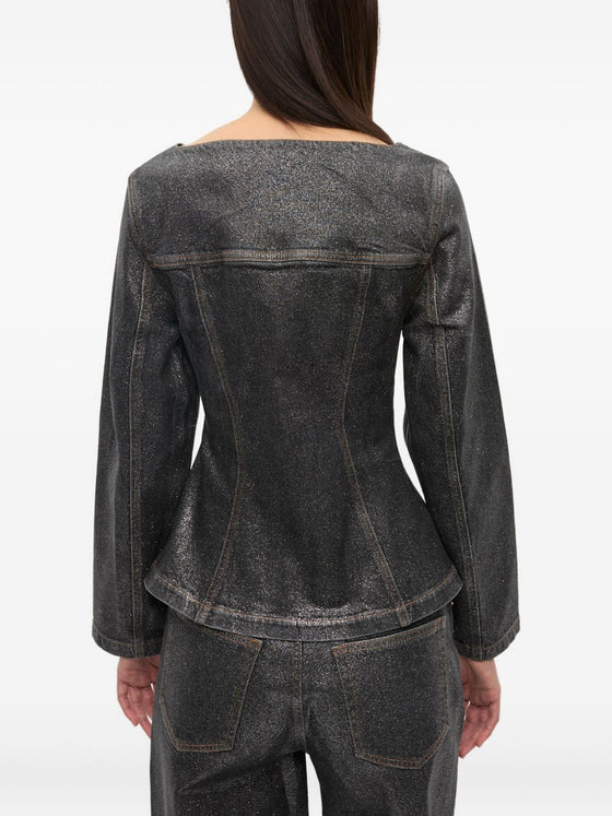 GANNI Jackets Black