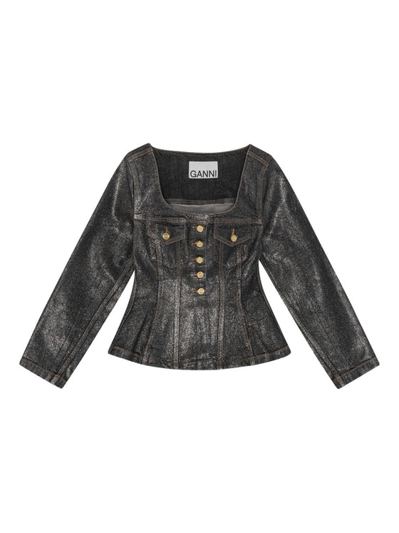 GANNI Jackets Black