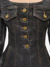 GANNI Jackets Black