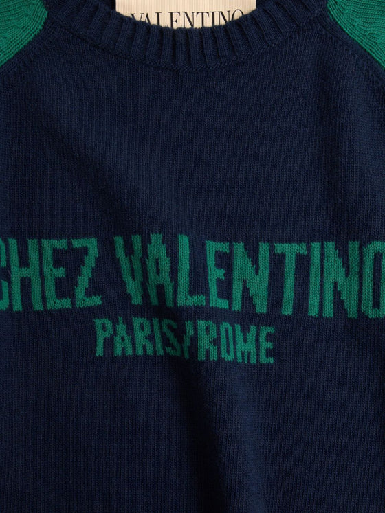 Valentino Chez-motif sweater