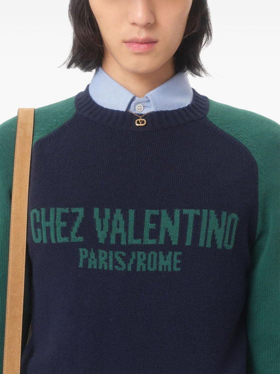 Valentino Chez-motif sweater