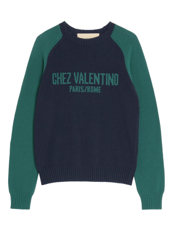 Valentino Chez-motif sweater