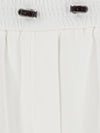 Brunello Cucinelli Trousers White
