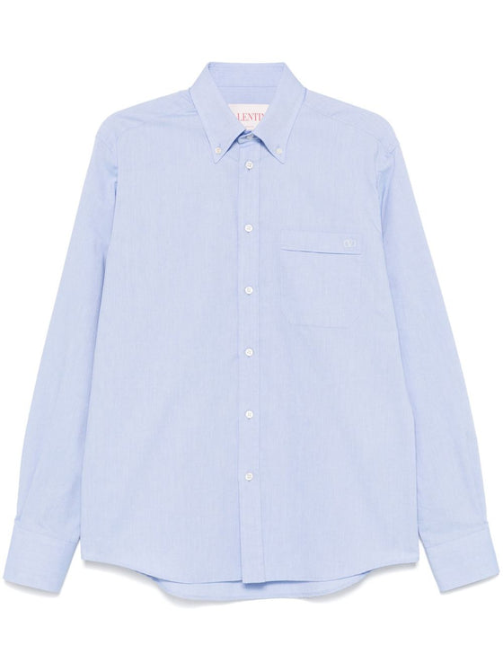 Valentino Shirts Clear Blue