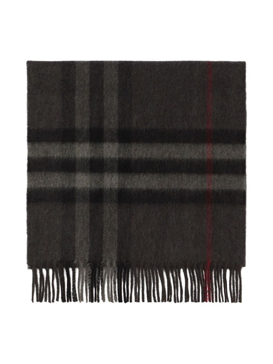 Burberry check cashmere scarf