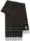 Burberry check cashmere scarf