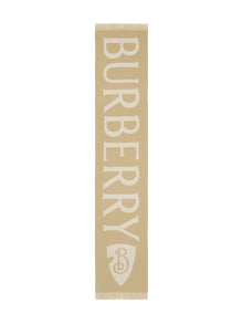  Burberry Logo wool scarf