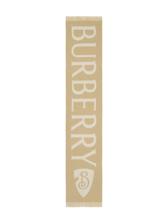 Burberry Logo wool scarf
