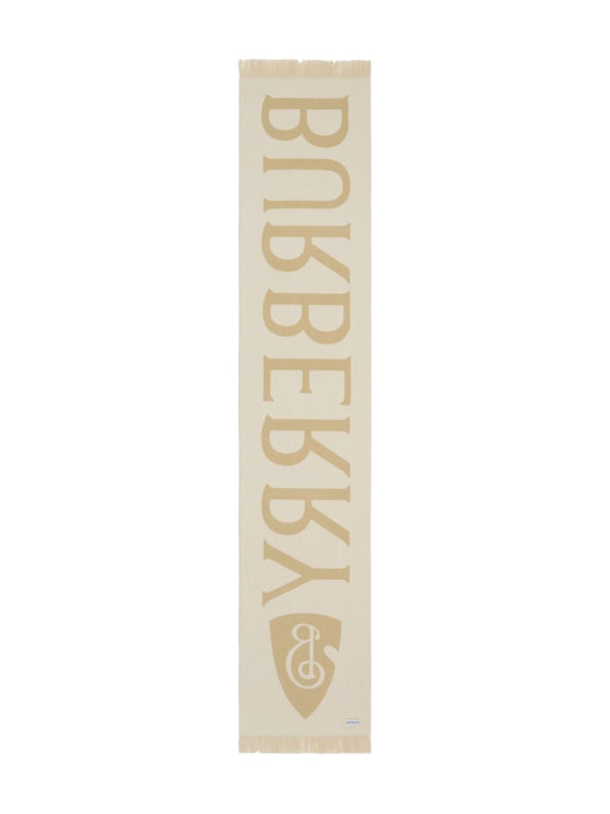 Burberry Logo wool scarf