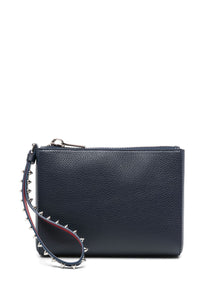  Christian Louboutin Cabata leather clutch