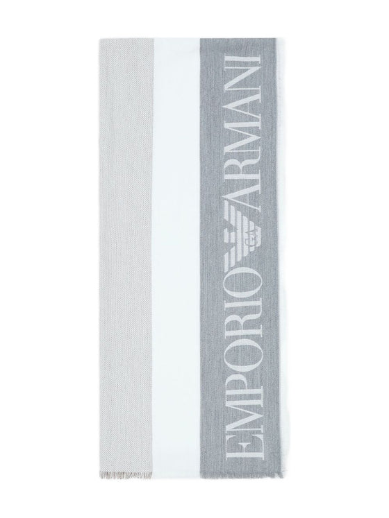 Emporio Armani Stole with multicoloured vertical bands