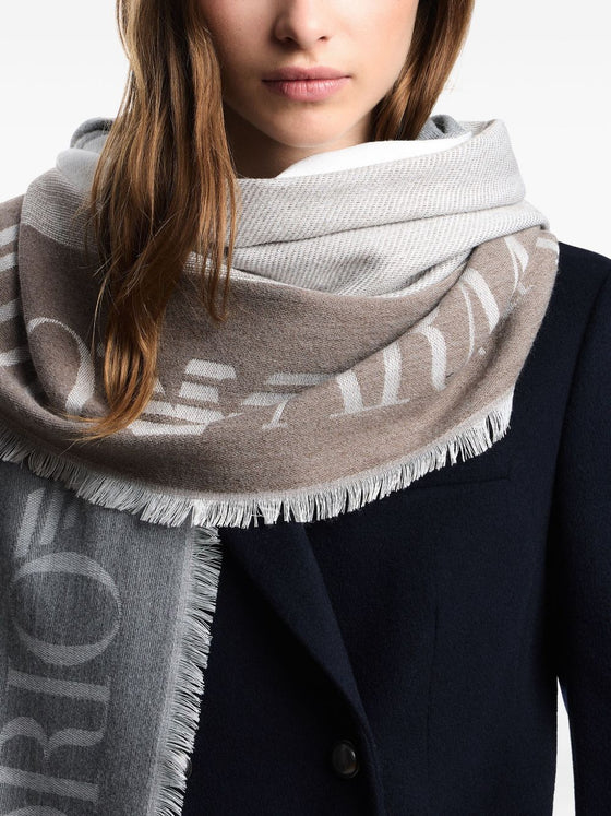 Emporio Armani Stole with multicoloured vertical bands