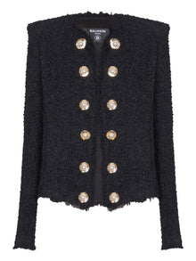  Balmain Edge-to-edge tweed jacket