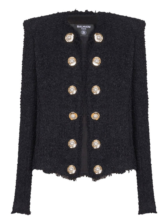 Balmain Edge-to-edge tweed jacket