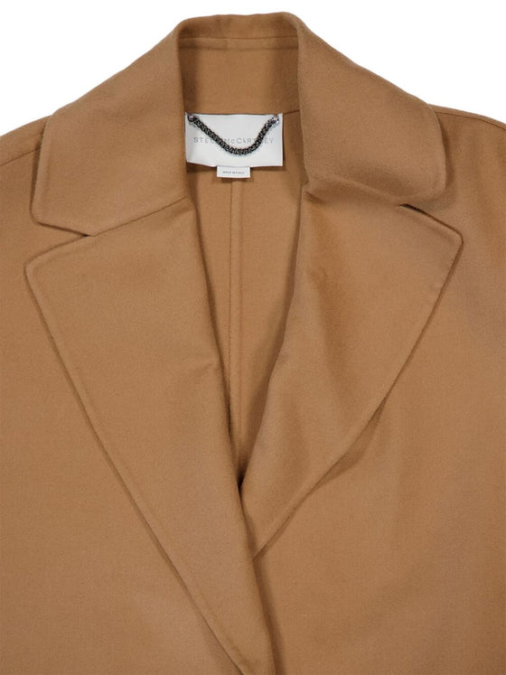 Stella McCartney Coats Camel