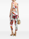 Dolce & Gabbana Flower-print poplin top