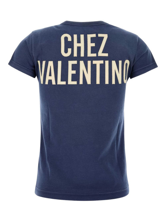 Valentino T-shirts and Polos Blue