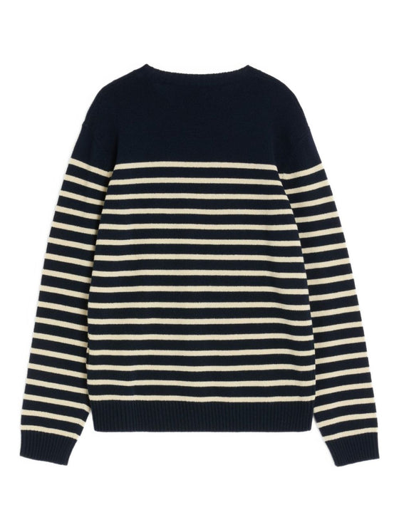 Valentino Wool Sweater with Jacquard Pattern Chez Valentino