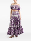 Dolce & Gabbana Maiolica print cotton top