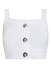 Balmain Tweed Crop Top