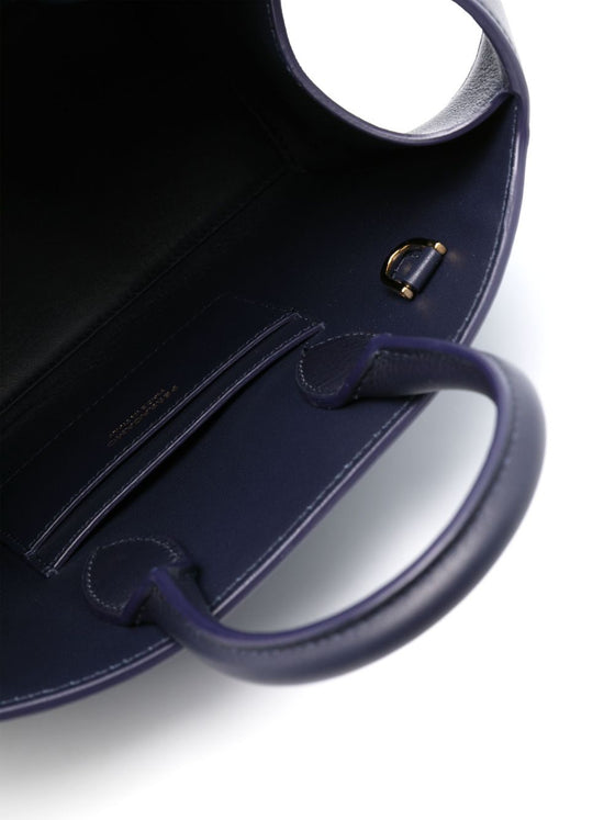 Ferragamo Logo-print leather tote bag