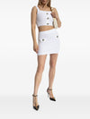 Balmain Tweed Mini Skirt