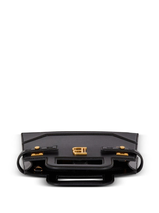 Balmain B-Buzz small leather handbag