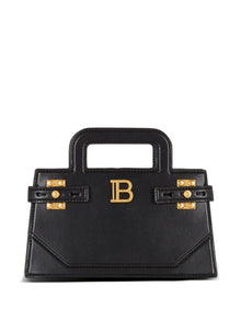 Balmain B-Buzz small leather handbag