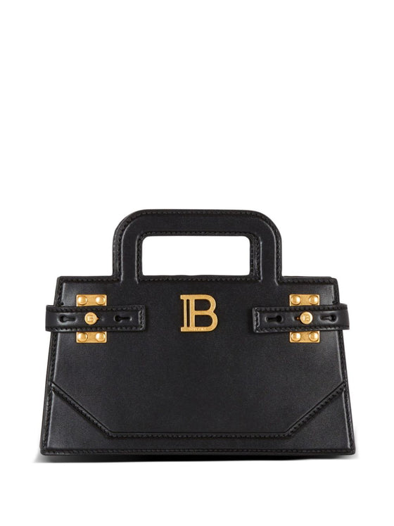Balmain B-Buzz small leather handbag