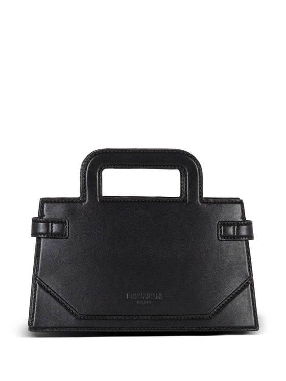 Balmain B-Buzz small leather handbag