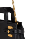 Balmain B-Buzz small leather handbag