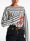 Balmain B-Buzz small leather handbag