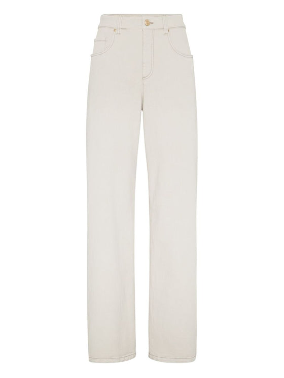 Brunello Cucinelli Trousers White