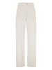 Brunello Cucinelli Stretch dyed denim loose barrel trousers with monili