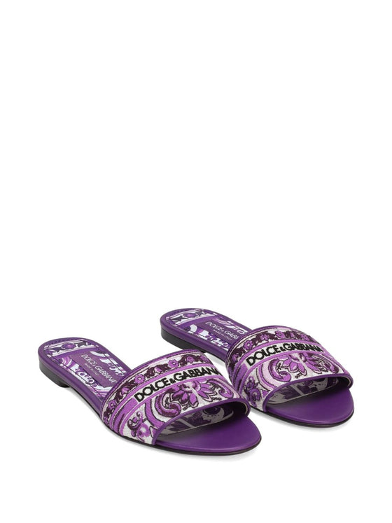Dolce & Gabbana Sandals Purple