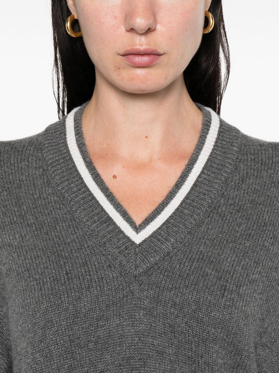 Brunello Cucinelli Sweaters Grey