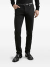 Dolce & Gabbana five pockets logo plaque Denim cotton jeans
