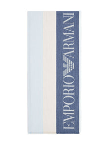  Emporio Armani Stole with multicoloured vertical bands