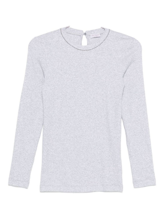 Brunello Cucinelli Sweaters Grey