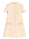 Valentino Short Crepe Couture Dress