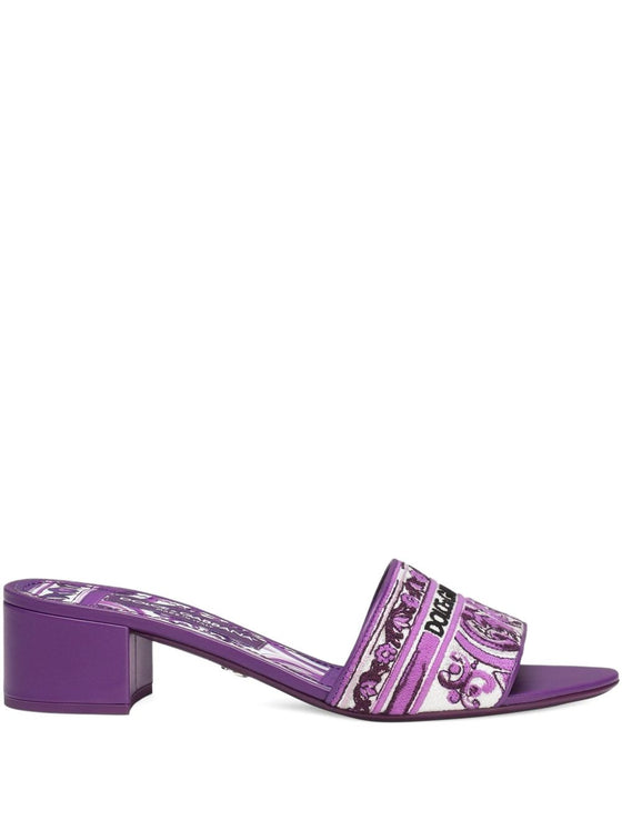 Dolce & Gabbana Sandals Purple