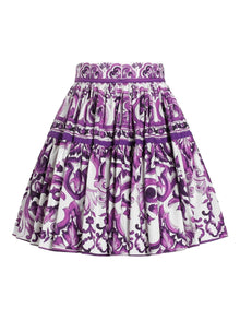  Dolce & Gabbana Skirts Purple
