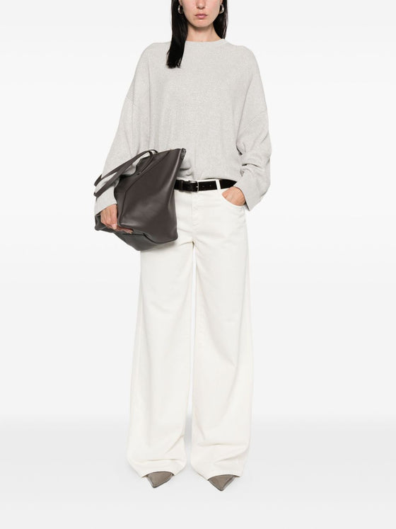 Brunello Cucinelli Sweaters Grey