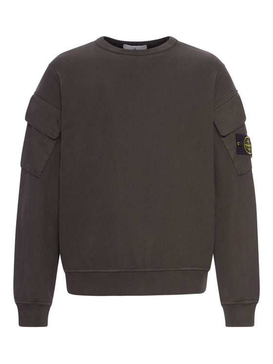 Stone Island Sweaters Grey