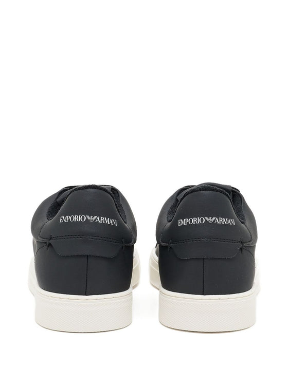 EMPORIO ARMANI EXCLUSIVE Soft leather sneakers