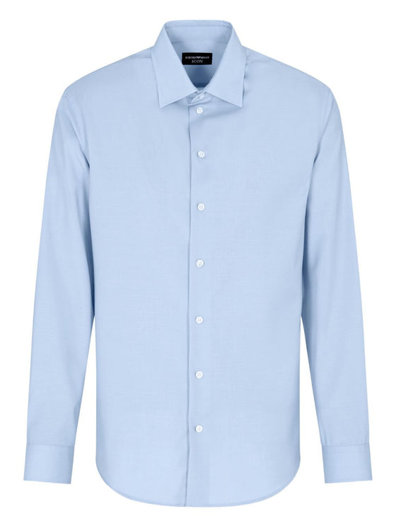 Emporio Armani Shirts Blue