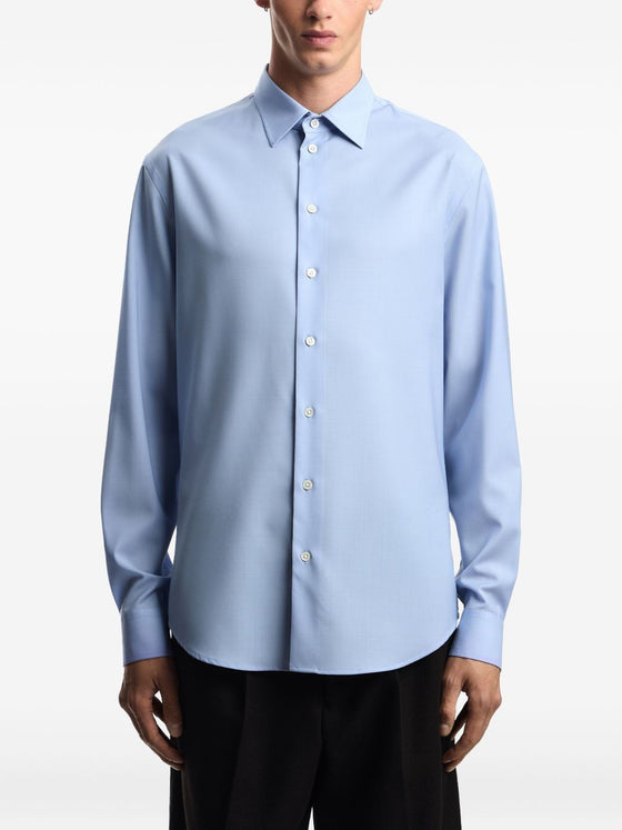 Emporio Armani Shirts Blue