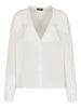 Emporio Armani Icon double silk georgette shirt