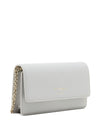 Emporio Armani Chain-strap leather clutch bag