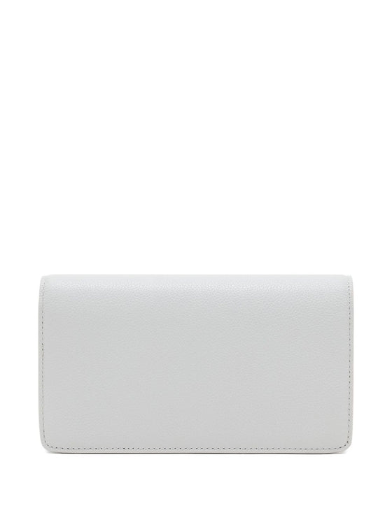 Emporio Armani Chain-strap leather clutch bag